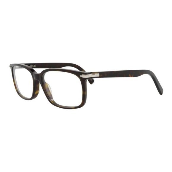 Dior Mens Square/Rectangle Havana Havana Transparent Fashion Designer Eyewear - Picture 1 of 4